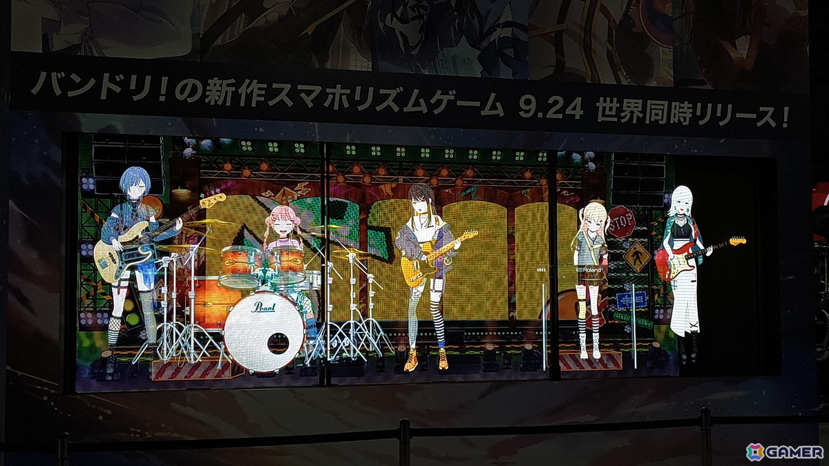 「バンドリ!アワーノーツ」登場バンドのLive2D映像を大画面で楽しめる!ブシロードブースでは「ヴァイスシュヴァルツ オンライン」の試遊も【TGS2026】の画像