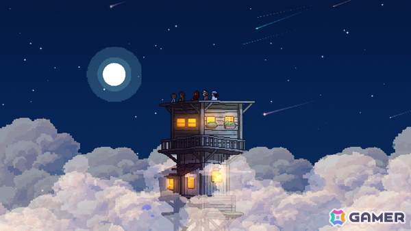 水面に浮かぶ小さな家を空へと伸ばしていく放置建築ゲーム「CELESTAY」リリース日が10月9日に決定!の画像