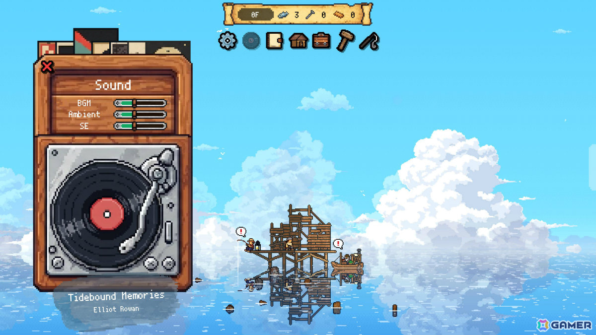 水面に浮かぶ小さな家を空へと伸ばしていく放置建築ゲーム「CELESTAY」リリース日が10月9日に決定！の画像3