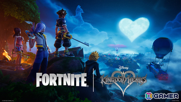「フォートナイト」で「キングダム ハーツ」コラボが開催!ソラ、カイリ、リク、ロクサスのコスチュームが登場の画像1