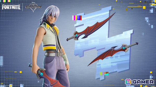 「フォートナイト」で「キングダム ハーツ」コラボが開催!ソラ、カイリ、リク、ロクサスのコスチュームが登場の画像