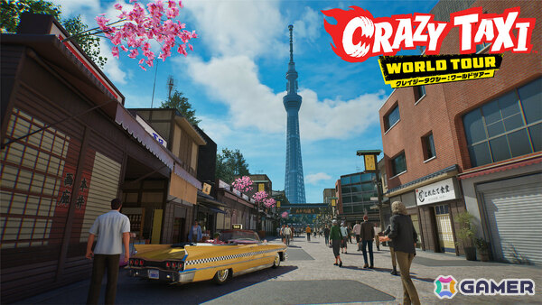 「クレイジータクシー：ワールドツアー」日本マップが発表！東京スカイツリーなどの名所に加え一蘭、かに道楽など実在のブランドも登場の画像11