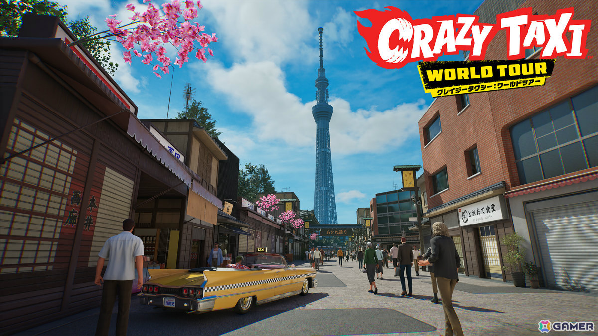 「クレイジータクシー：ワールドツアー」日本マップが発表！東京スカイツリーなどの名所に加え一蘭、かに道楽など実在のブランドも登場の画像11