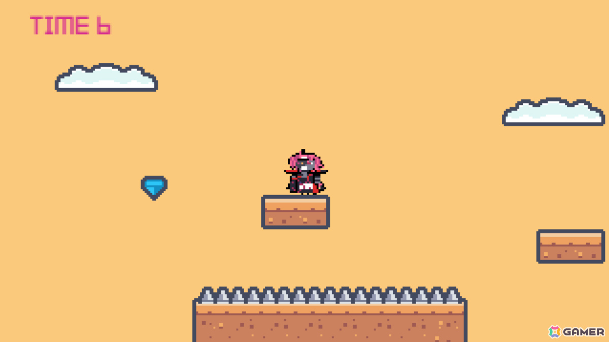 クレイジー・オリーさんが主人公の高難易度プラットフォームアクション「Ollie Ninja Slash」がリリース！の画像4