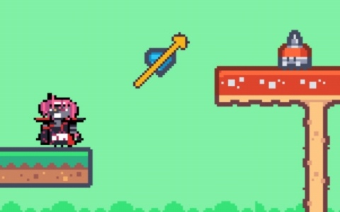 クレイジー・オリーさんが主人公の高難易度プラットフォームアクション「Ollie Ninja Slash」がリリース！