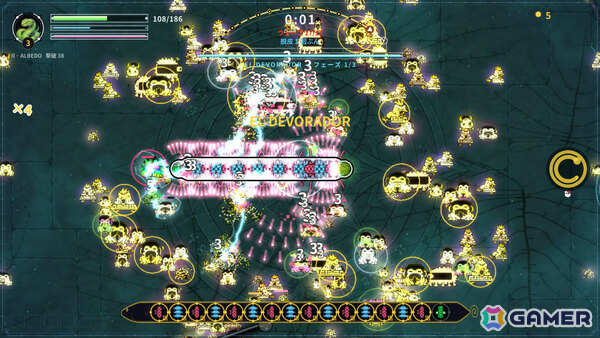 身体そのものが武器庫となるスネーク型ローグライト「LOOPFANG」Steamデモが公開!の画像