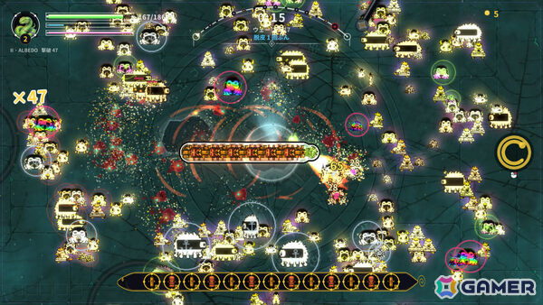 身体そのものが武器庫となるスネーク型ローグライト「LOOPFANG」Steamデモが公開!の画像