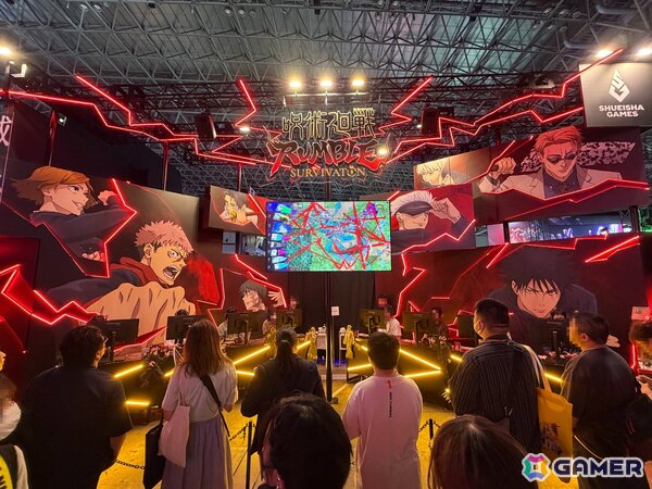 「呪術廻戦 RUMBLE: SURVIVATON」の8人対戦や「UN:Me」の“不安回廊”を体験！集英社ゲームズブースの模様を紹介【TGS2026】の画像1