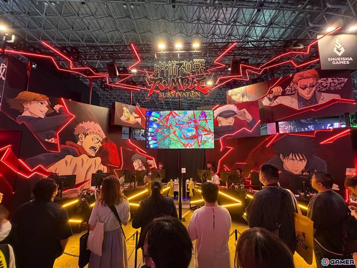「呪術廻戦 RUMBLE: SURVIVATON」の8人対戦や「UN:Me」の“不安回廊”を体験!集英社ゲームズブースの模様を紹介【TGS2026】の画像