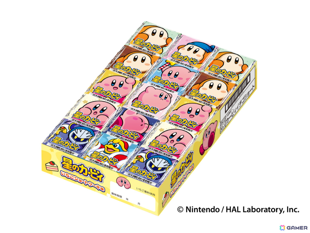 「星のカービィ」×チロルチョコのコラボ商品が登場！個包装を組み合わせてステージ風にすることもの画像