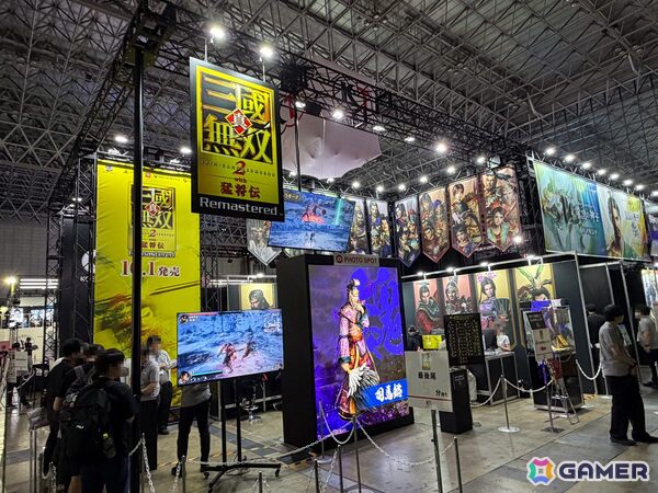 「Wo Long 2」の曹仁大型立像や「薬屋」の猫猫＆壬氏が登場！コーエーテクモゲームスブースの模様を紹介【TGS2026】の画像8