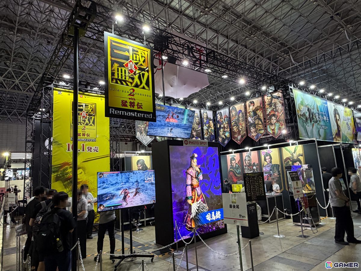 「Wo Long 2」の曹仁大型立像や「薬屋」の猫猫&壬氏が登場!コーエーテクモゲームスブースの模様を紹介【TGS2026】の画像