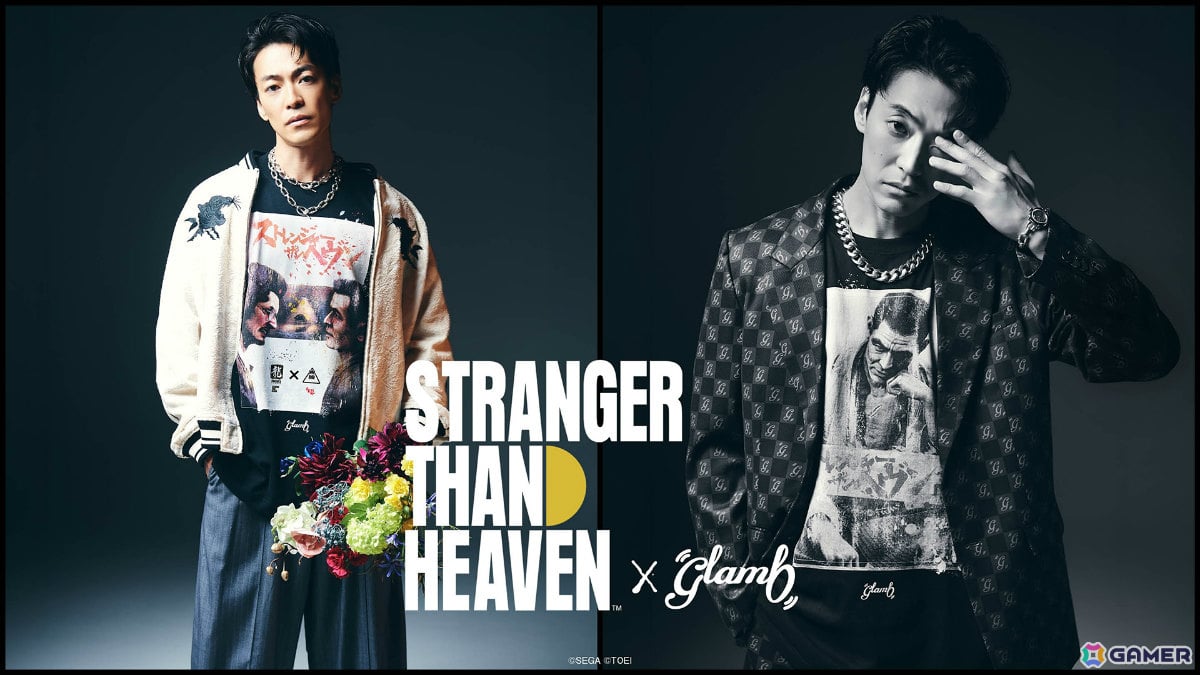 「STRANGER THAN HEAVEN」×「仁義なき戦い」のコラボTシャツをglambが発表!TGS2026にてカラー限定で先行販売の画像