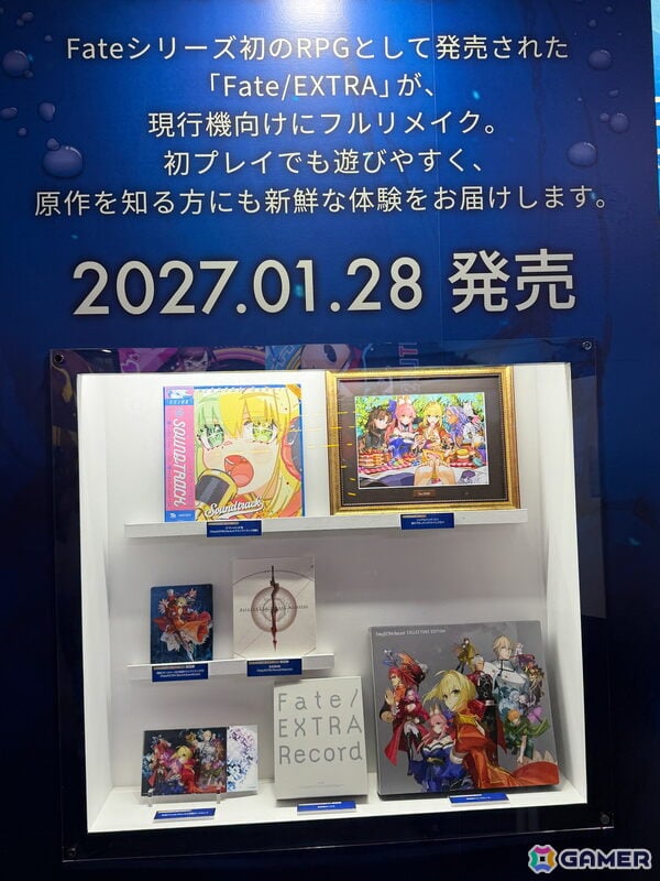 「Fate/EXTRA Record」「MELTY BLOOD」を世界最速試遊!コスプレ撮影会も行われるアニプレックスブースを紹介【TGS2026】の画像
