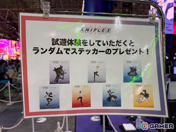 「Fate/EXTRA Record」「MELTY BLOOD」を世界最速試遊！コスプレ撮影会も行われるアニプレックスブースを紹介【TGS2026】の画像7