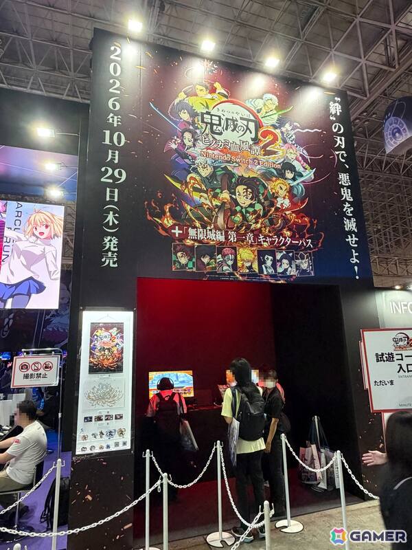 「Fate/EXTRA Record」「MELTY BLOOD」を世界最速試遊!コスプレ撮影会も行われるアニプレックスブースを紹介【TGS2026】の画像