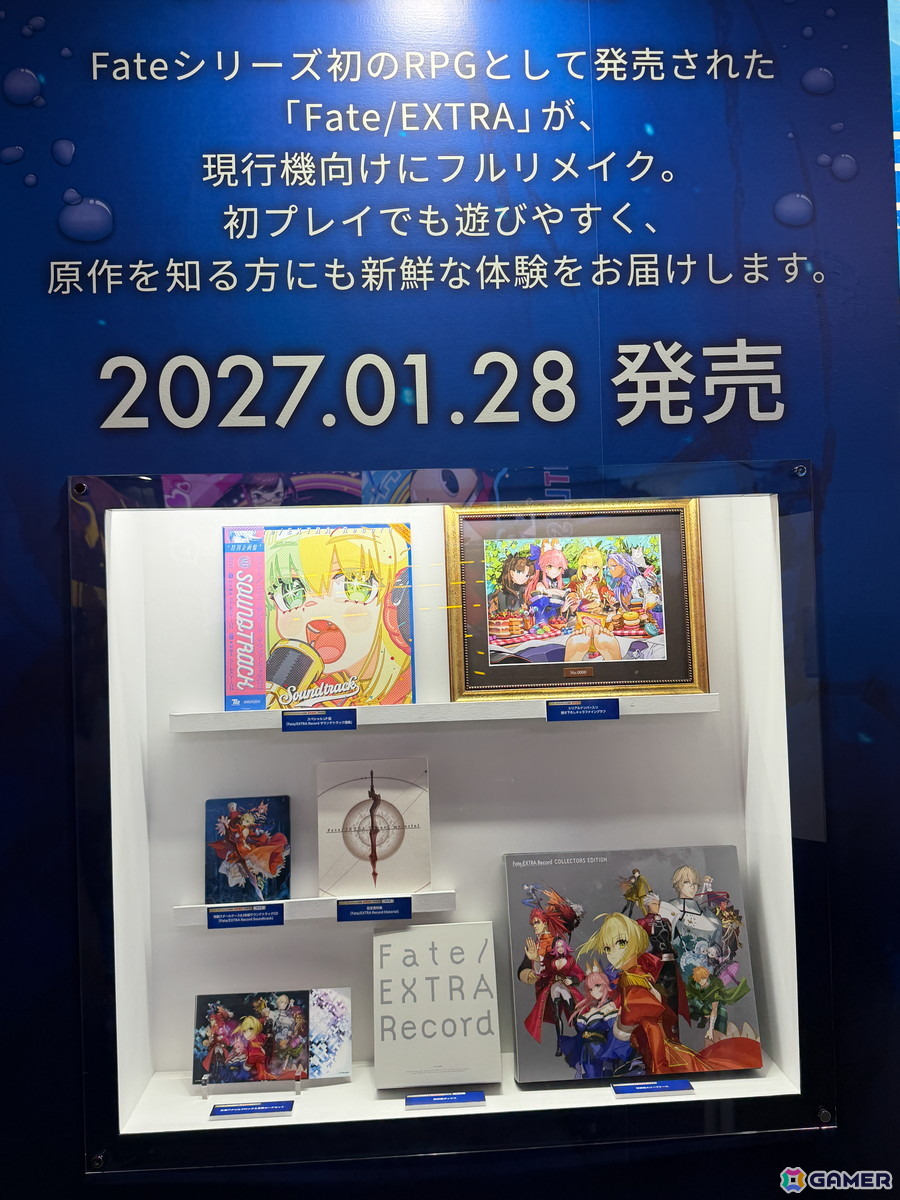 「Fate/EXTRA Record」「MELTY BLOOD」を世界最速試遊！コスプレ撮影会も行われるアニプレックスブースを紹介【TGS2026】の画像4