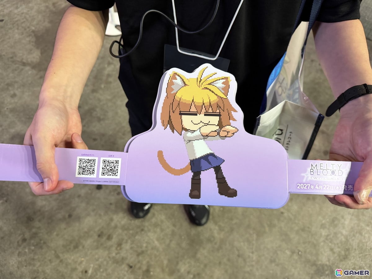 「Fate/EXTRA Record」「MELTY BLOOD」を世界最速試遊！コスプレ撮影会も行われるアニプレックスブースを紹介【TGS2026】の画像6