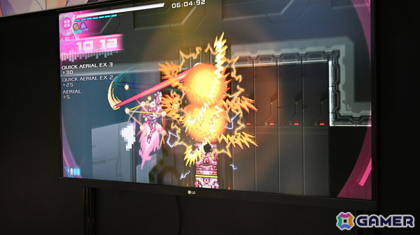 アキュラが主人公のシリーズ最新作「白き鋼鉄のX 3」をプレイ！新武装「ディバイドエッジ」はスタイリッシュかつシンプルな作りに【TGS2026】の画像3