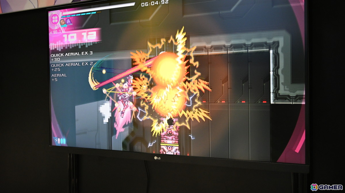 アキュラが主人公のシリーズ最新作「白き鋼鉄のX 3」をプレイ!新武装「ディバイドエッジ」はスタイリッシュかつシンプルな作りに【TGS2026】の画像