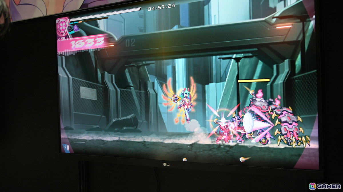 アキュラが主人公のシリーズ最新作「白き鋼鉄のX 3」をプレイ!新武装「ディバイドエッジ」はスタイリッシュかつシンプルな作りに【TGS2026】の画像