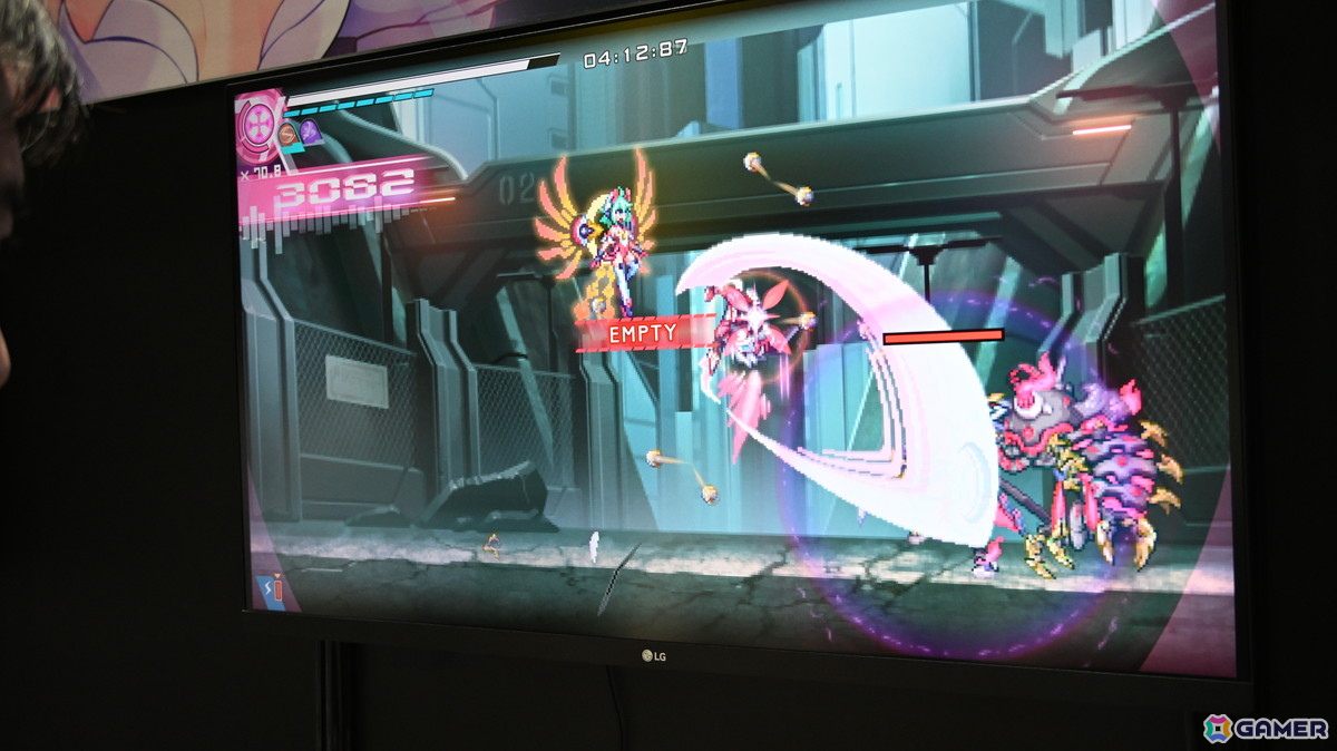 アキュラが主人公のシリーズ最新作「白き鋼鉄のX 3」をプレイ!新武装「ディバイドエッジ」はスタイリッシュかつシンプルな作りに【TGS2026】の画像