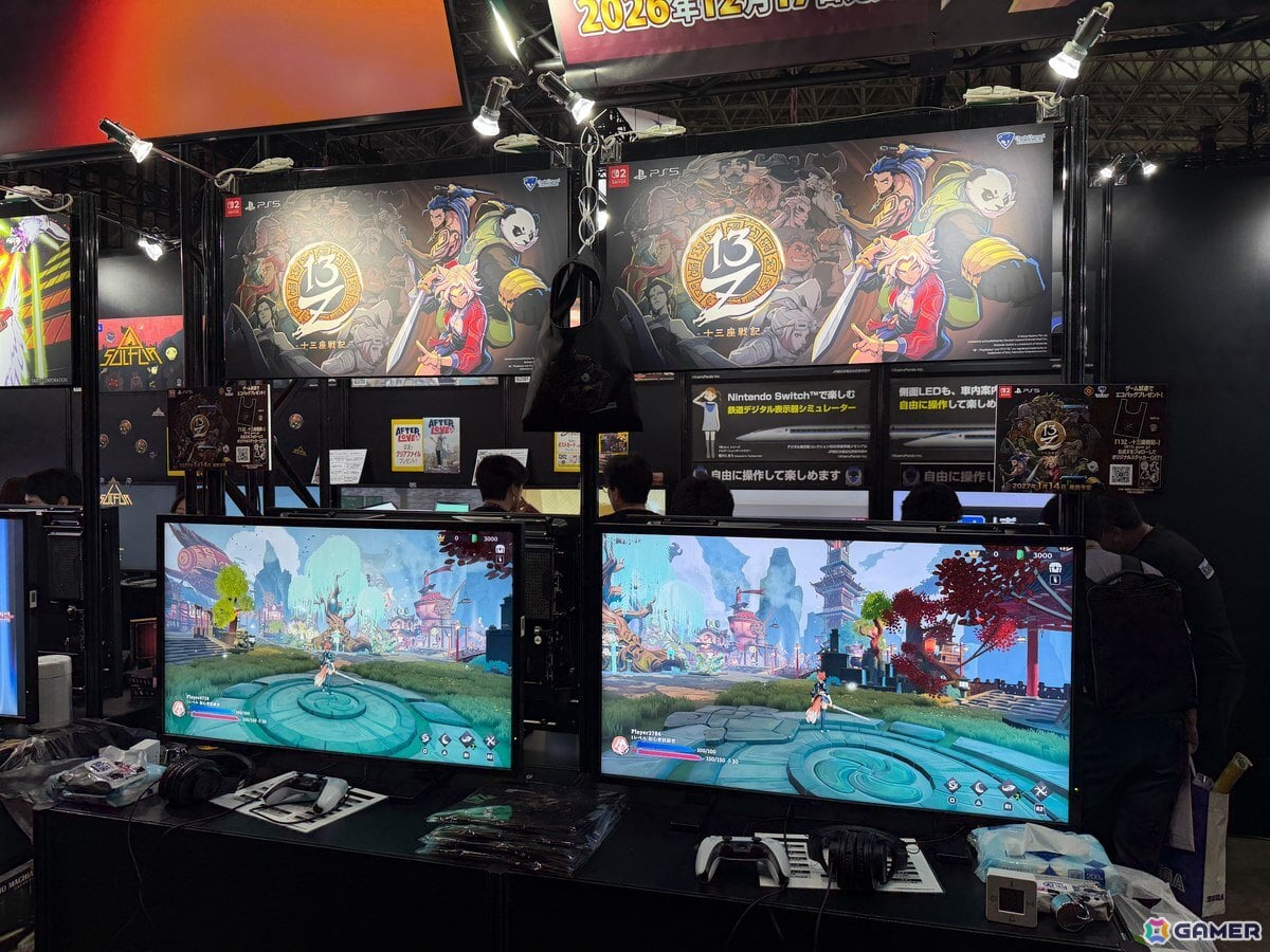 十三番目の干支を目指すアクションローグライク「13Z -十三座戦記-」を試遊出展!オリジナルエコバッグなどのノベルティも【TGS2026】の画像