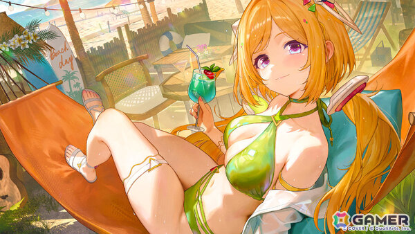 「ホロドリ」アキ・ローゼンタールさんら4名が水着姿に！涼を求めるトリップガチャやイベント「夢幻のサマーエスケープ！？」が開催の画像3