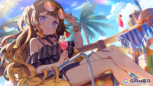 「ホロドリ」アキ・ローゼンタールさんら4名が水着姿に！涼を求めるトリップガチャやイベント「夢幻のサマーエスケープ！？」が開催の画像5