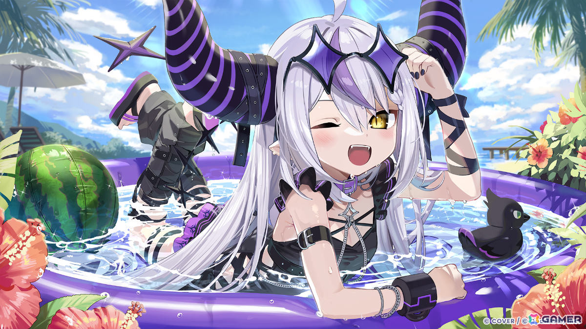 「ホロドリ」アキ・ローゼンタールさんら4名が水着姿に！涼を求めるトリップガチャやイベント「夢幻のサマーエスケープ！？」が開催の画像
