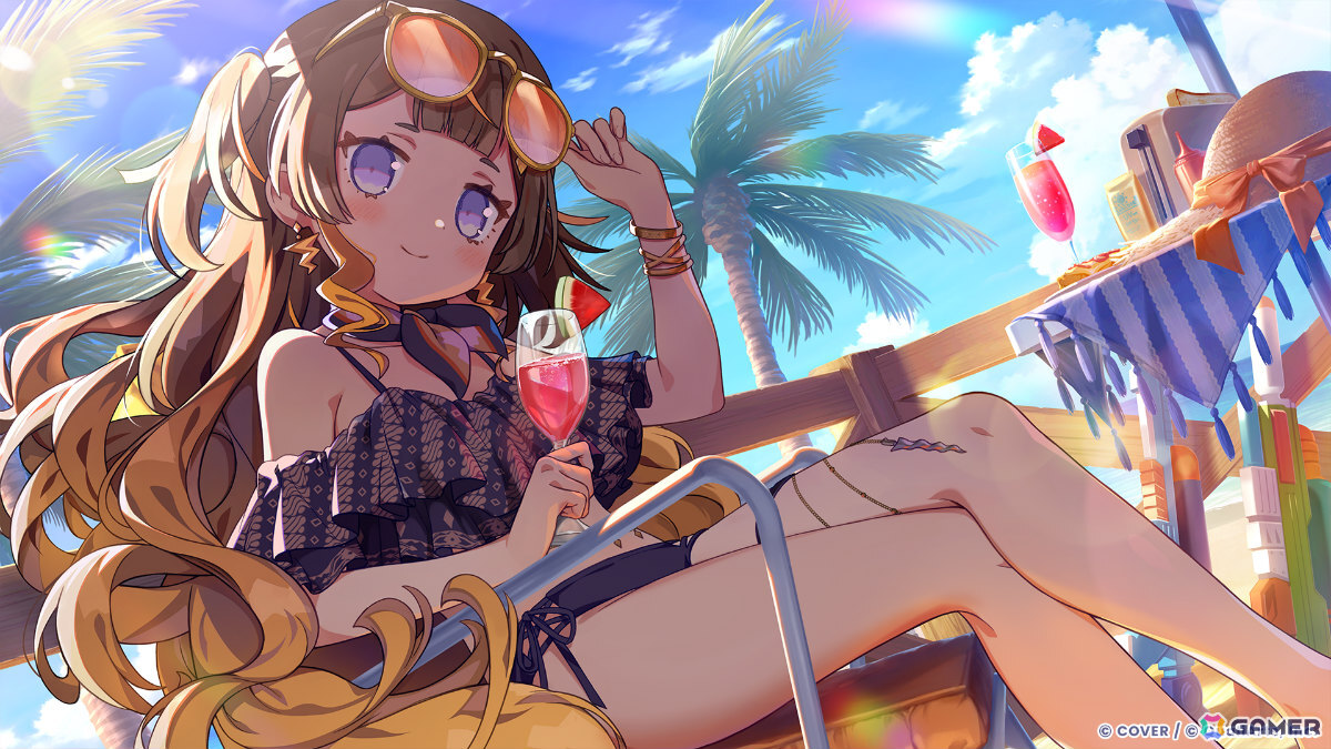「ホロドリ」アキ・ローゼンタールさんら4名が水着姿に！涼を求めるトリップガチャやイベント「夢幻のサマーエスケープ！？」が開催の画像