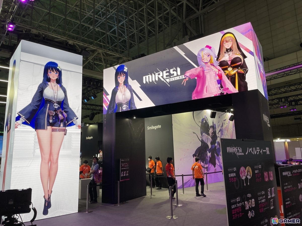 「MIRESI:視えない未来」試遊レポート&開発者インタビュー:キャラクター制作時に一番重要視しているのは彼女たちのバックボーン【TGS2026】の画像