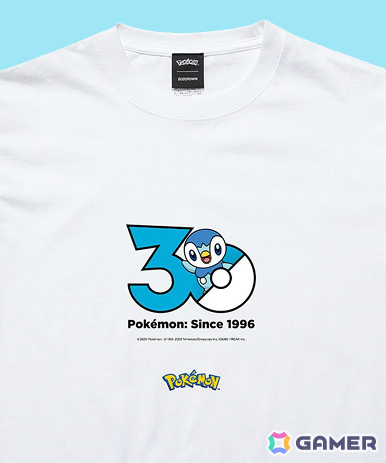 ポケモン1,025匹のTシャツが登場!30周年記念ロゴを使ったTシャツコレクションの受注販売がZOZOTOWNで開始の画像