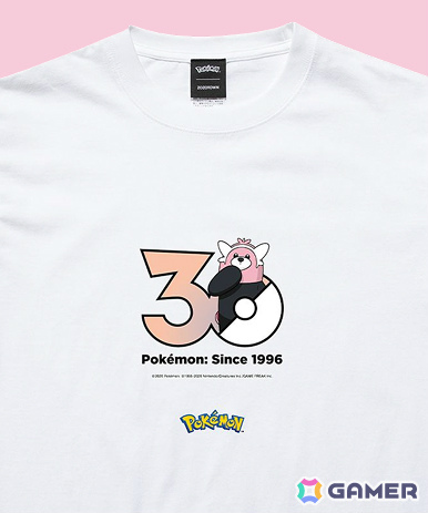 ポケモン1,025匹のTシャツが登場！30周年記念ロゴを使ったTシャツコレクションの受注販売がZOZOTOWNで開始の画像15