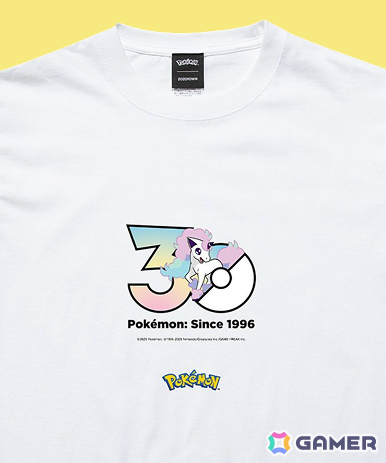 ポケモン1,025匹のTシャツが登場！30周年記念ロゴを使ったTシャツコレクションの受注販売がZOZOTOWNで開始の画像16