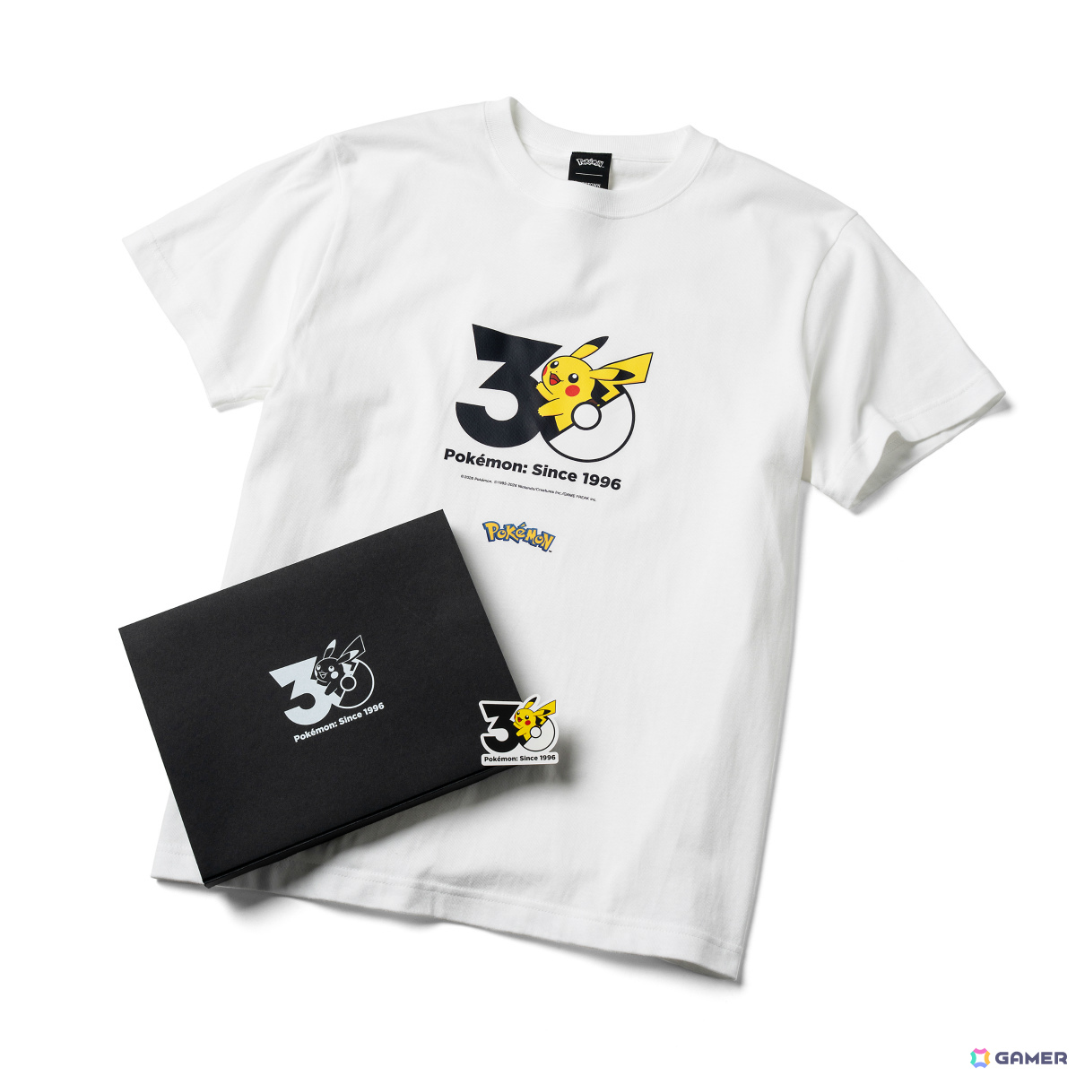 ポケモン1,025匹のTシャツが登場!30周年記念ロゴを使ったTシャツコレクションの受注販売がZOZOTOWNで開始の画像
