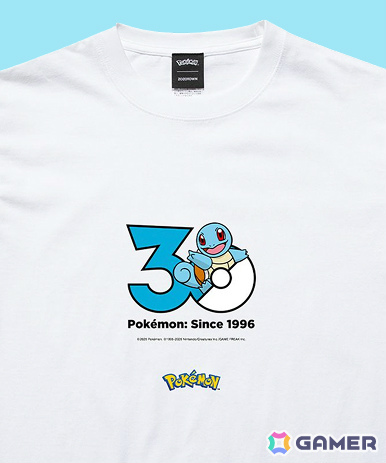 ポケモン1,025匹のTシャツが登場！30周年記念ロゴを使ったTシャツコレクションの受注販売がZOZOTOWNで開始の画像5