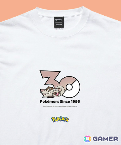 ポケモン1,025匹のTシャツが登場！30周年記念ロゴを使ったTシャツコレクションの受注販売がZOZOTOWNで開始の画像9