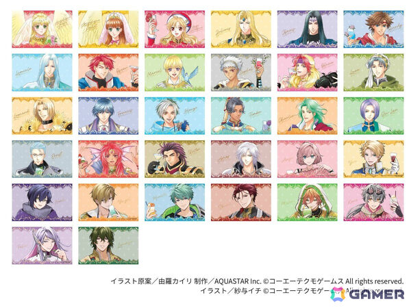 「アンジェリーク 30th メモリアルミュージアム 今も女王候補であるあなたへ」が10月2日より東京アニメセンターで開催！の画像9