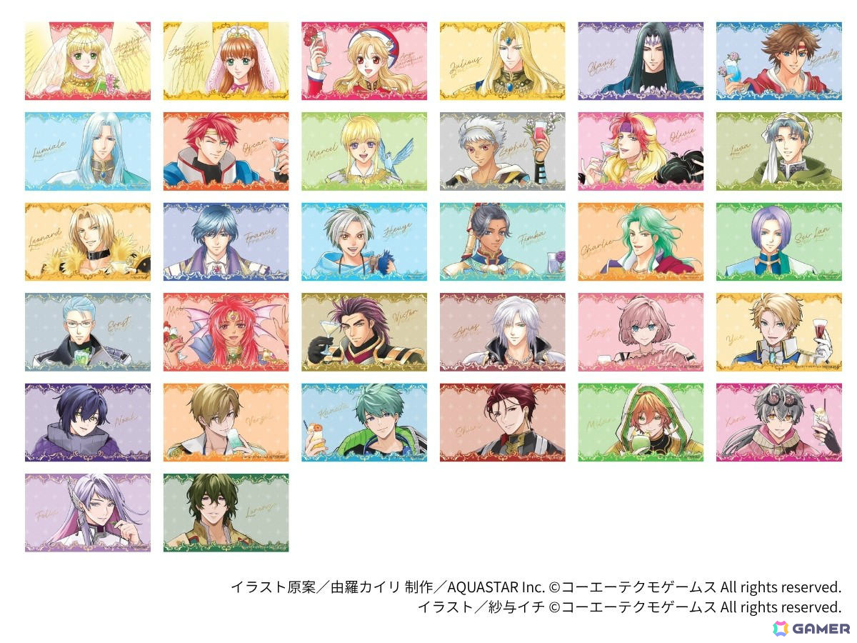 「アンジェリーク 30th メモリアルミュージアム 今も女王候補であるあなたへ」が10月2日より東京アニメセンターで開催!の画像
