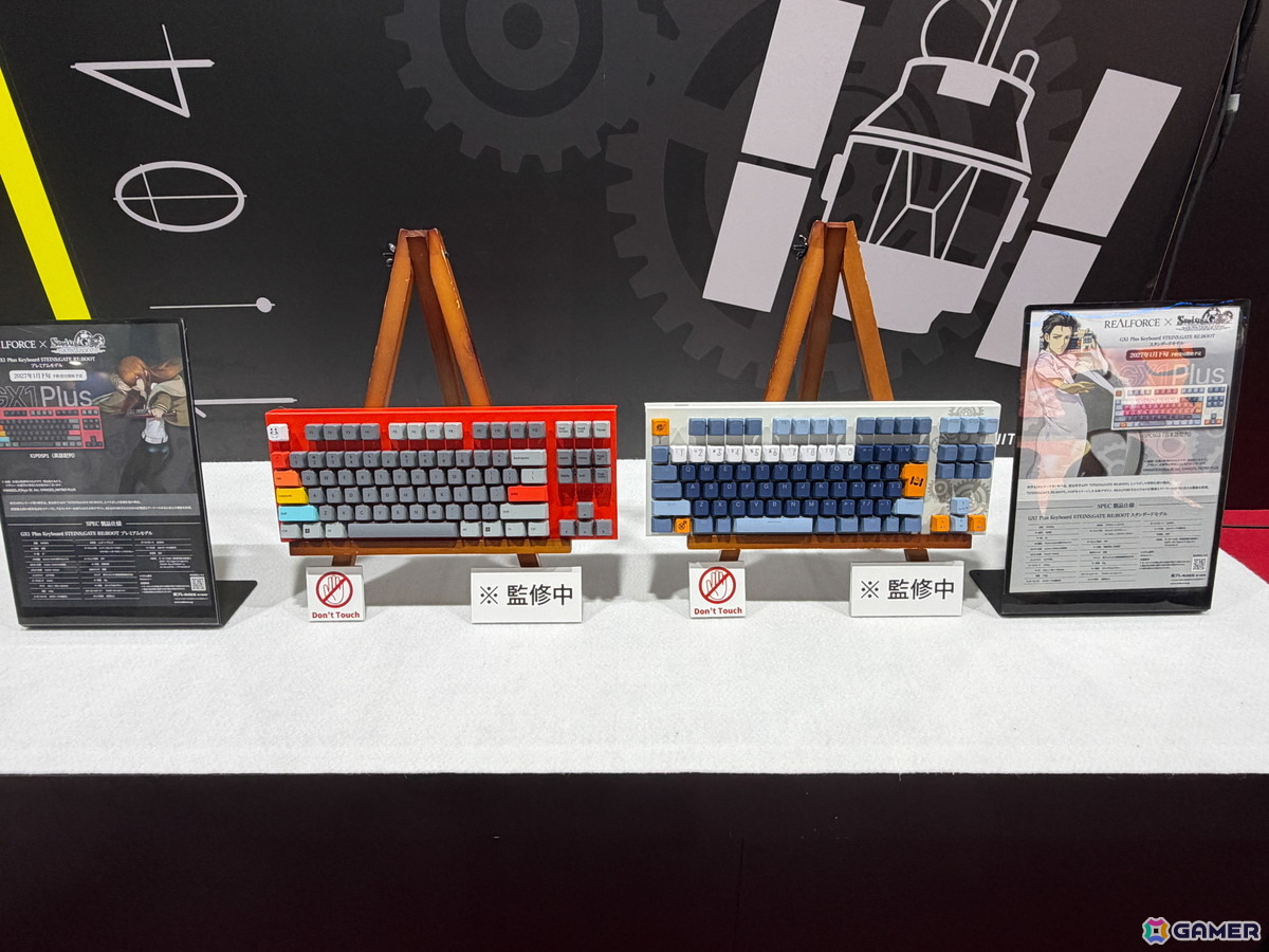 「ポケモン」「ホロライブ」のREALFORCEコラボモデルを初披露!東プレブースをフォトレポート【TGS2026】の画像