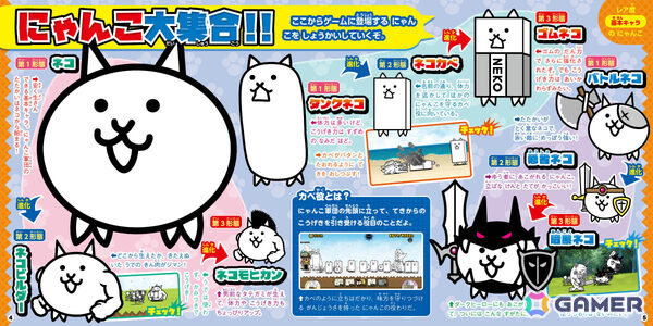 「にゃんこ大戦争」146体のにゃんこを収録したキャラクター図鑑「にゃんこ大集合ずかん」が12月4日に発売！の画像2