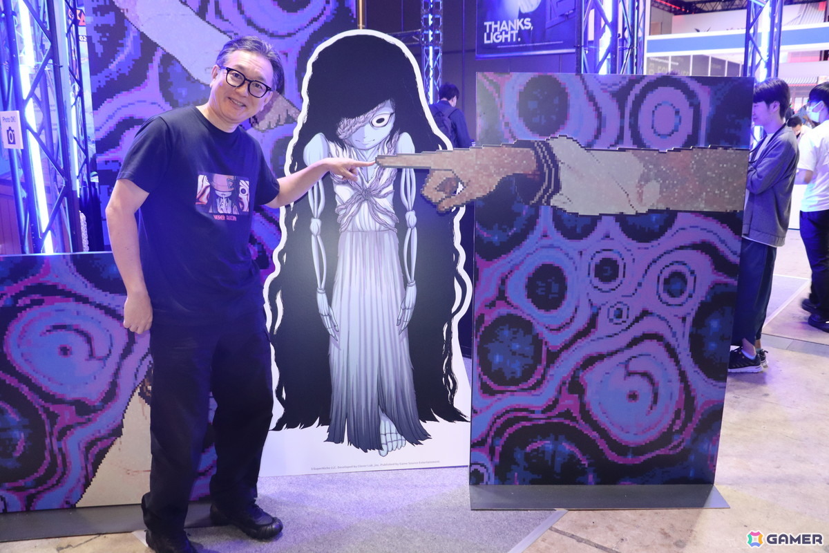 押切蓮介氏の描く儚く美しい女性をピクセルアートで表現! ホラーRPG「ノロイあやし」インタビュー【TGS2026】の画像