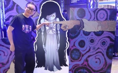 押切蓮介氏の描く儚く美しい女性をピクセルアートで表現! ホラーRPG「ノロイあやし」インタビュー【TGS2026】
