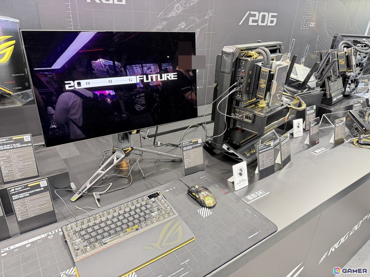ROG20周年モデルが一堂に!「ROG XBOX Ally X20」や最新ゲーミングデバイスを体験できるASUS / ROGブースを紹介【TGS2026】の画像