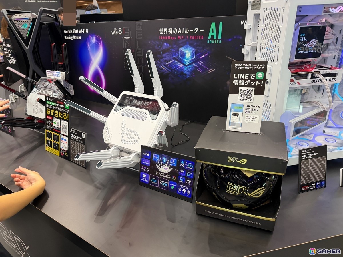 ROG20周年モデルが一堂に!「ROG XBOX Ally X20」や最新ゲーミングデバイスを体験できるASUS / ROGブースを紹介【TGS2026】の画像