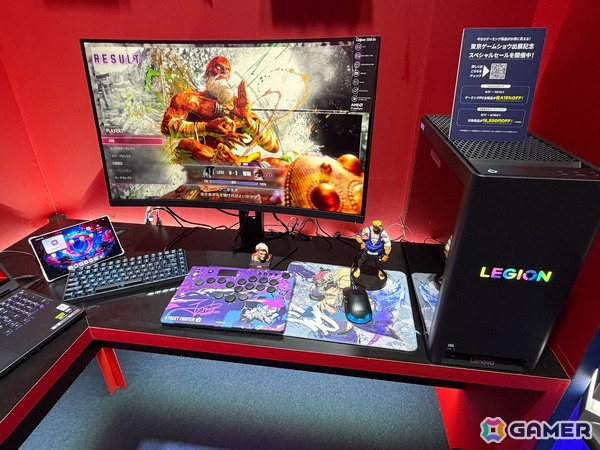 最新のLegionやゲーミングデバイスが集結！人気タイトルの試遊も楽しめるLenovo Gamingブースを紹介【TGS2026】の画像5
