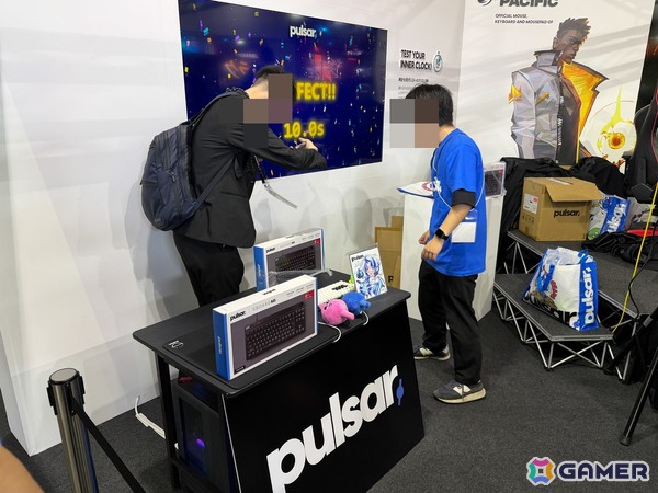 未発売のゲーミングギアをいち早く体験！10秒チャレンジにも挑戦できるPulsarブースを紹介【TGS2026】の画像6