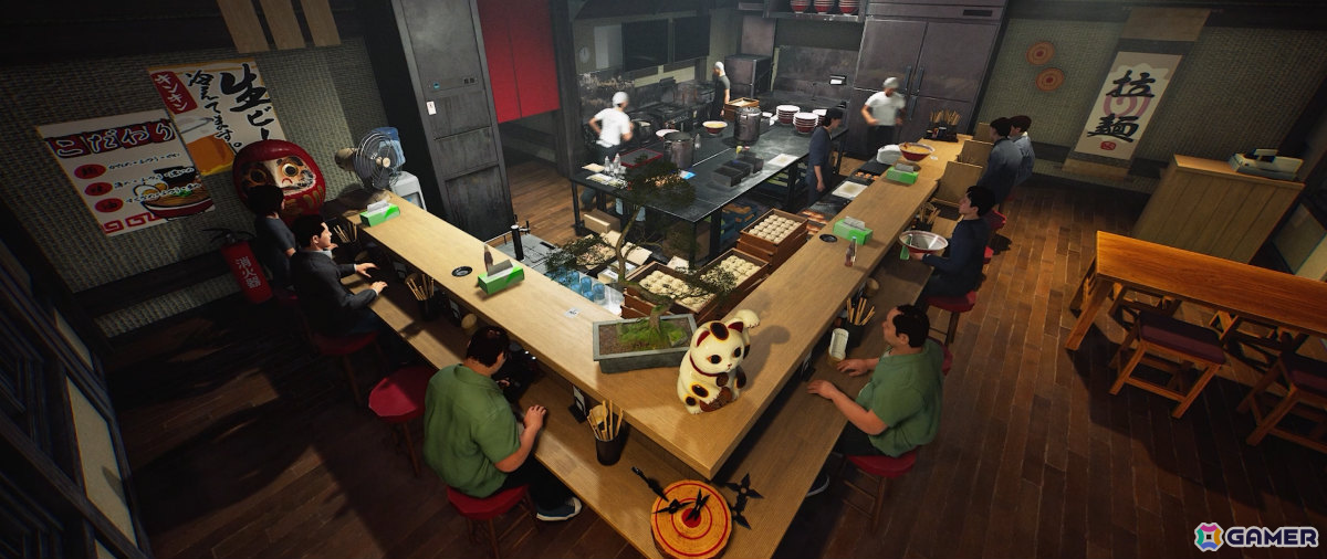 最大6人で理想のラーメン店を目指すSLG「Japanese Ramen Simulator」早期アクセス版の発売日が9月28日に決定!の画像