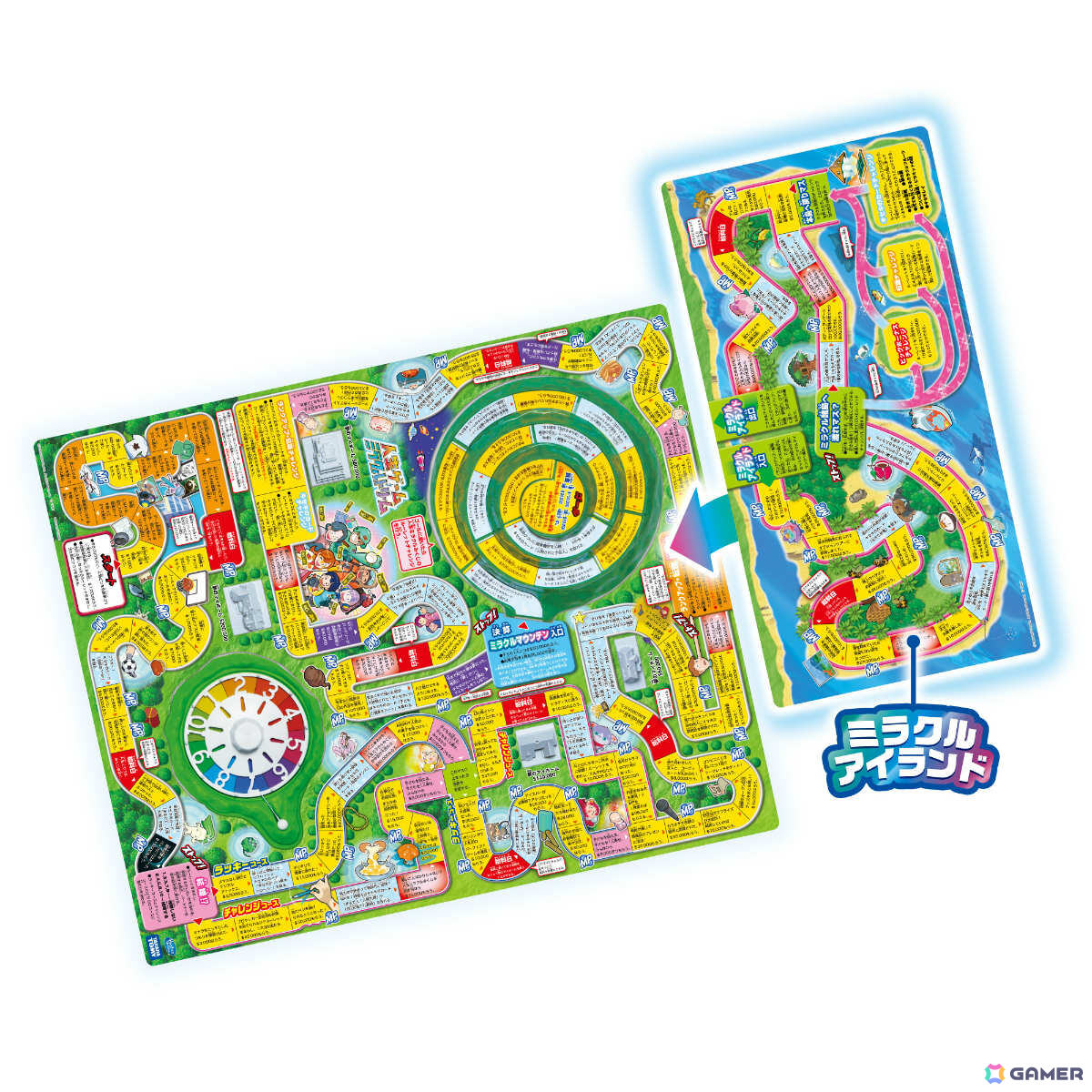 “奇跡”をテーマにした「人生ゲーム ミラクルドリーム」が10月31日に発売!奇跡の1mm、夢の12連休など場を盛り上げるキセキのカードを収録の画像